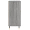 vidaXL Sideboard Grey Sonoma 90x34x80 cm Engineered Wood