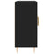 vidaXL Sideboard Black 90x34x80 cm Engineered Wood