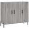 vidaXL Sideboard Grey Sonoma 90x34x80 cm Engineered Wood