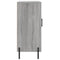 vidaXL Sideboard Grey Sonoma 90x34x80 cm Engineered Wood