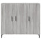 vidaXL Sideboard Grey Sonoma 90x34x80 cm Engineered Wood
