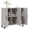 vidaXL Sideboard Grey Sonoma 90x34x80 cm Engineered Wood