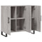 vidaXL Sideboard Grey Sonoma 90x34x80 cm Engineered Wood
