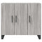 vidaXL Sideboard Grey Sonoma 90x34x80 cm Engineered Wood