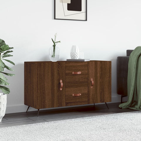 vidaXL Sideboard Brown Oak 100x36x60 cm Engineered Wood