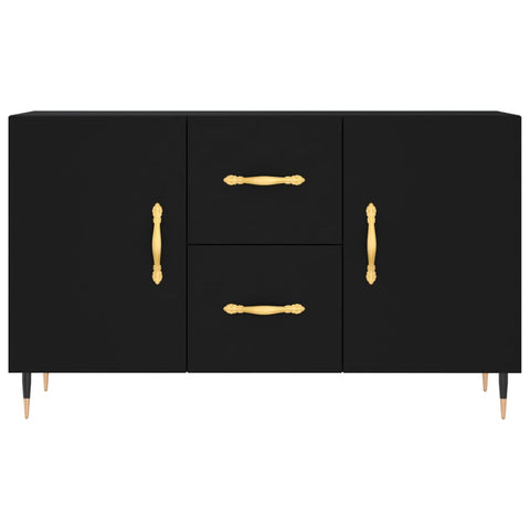vidaXL Sideboard Black 100x36x60 cm Engineered Wood