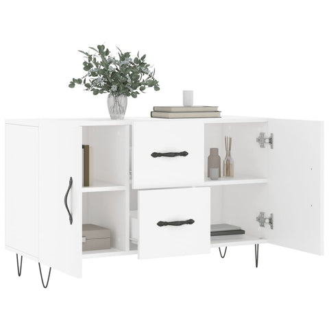 vidaXL Sideboard White 100x36x60 cm Engineered Wood