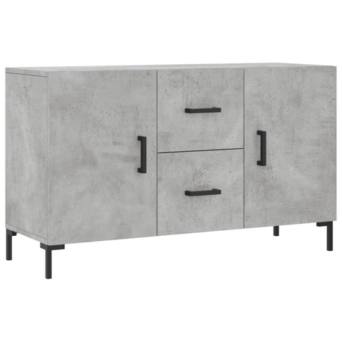 vidaXL Sideboard Concrete Grey 100x36x60 cm Engineered Wood