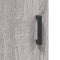 vidaXL Sideboard Grey Sonoma 100x36x60 cm Engineered Wood