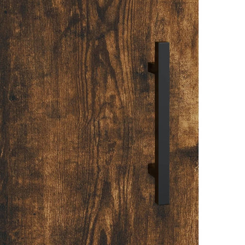 vidaXL Sideboard Smoked Oak 100x36x60 cm Engineered Wood
