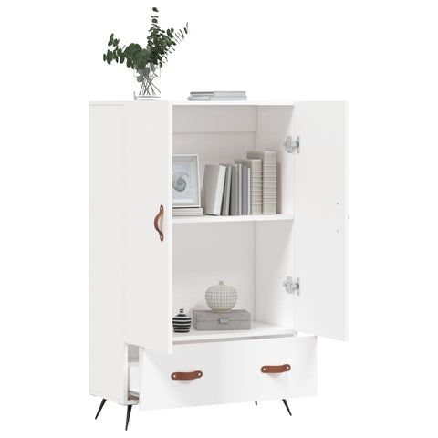vidaXL Highboard White 69.5x31x115 cm Engineered Wood