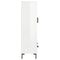 vidaXL Highboard High Gloss White 69.5x31x115 cm Engineered Wood