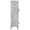 vidaXL Highboard Concrete Grey 69.5x31x115 cm Engineered Wood