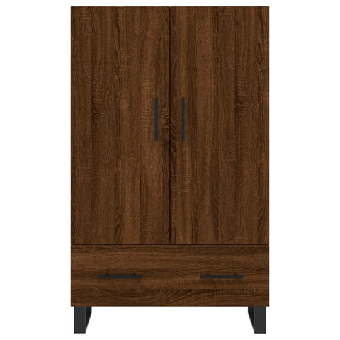 vidaXL Highboard Brown Oak 69.5x31x115 cm Engineered Wood