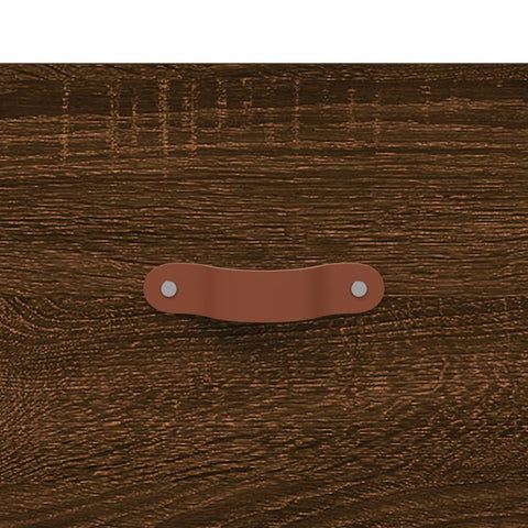 vidaXL Highboard Brown Oak 69.5x31x115 cm Engineered Wood