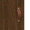 vidaXL Highboard Brown Oak 69.5x31x115 cm Engineered Wood