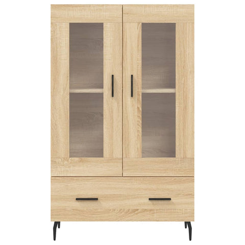 vidaXL Highboard Sonoma Oak 69.5x31x115 cm Engineered Wood