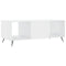 vidaXL Coffee Table High Gloss White 102x50x40 cm Engineered Wood