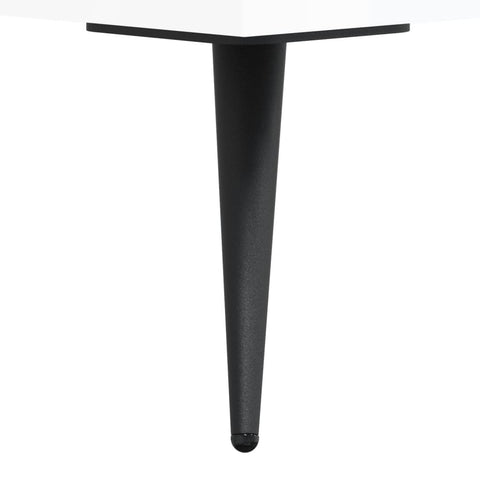 vidaXL Coffee Table High Gloss White 102x50x40 cm Engineered Wood