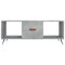 vidaXL Coffee Table Concrete Grey 102x50x40 cm Engineered Wood