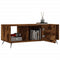 vidaXL Coffee Table Smoked Oak 102x50x40 cm Engineered Wood