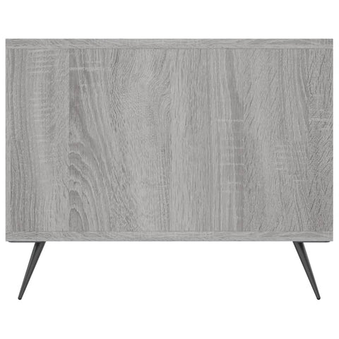 vidaXL Coffee Table Grey Sonoma 102x50x40 cm Engineered Wood