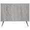vidaXL Coffee Table Grey Sonoma 102x50x40 cm Engineered Wood