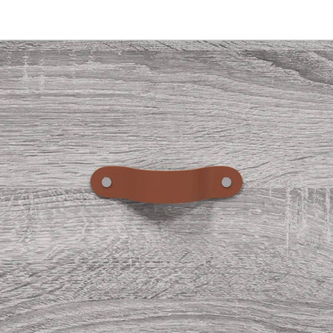 vidaXL Coffee Table Grey Sonoma 102x50x40 cm Engineered Wood