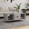 vidaXL Coffee Table Grey Sonoma 102x50x40 cm Engineered Wood