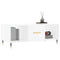 vidaXL Coffee Table White 102x50x40 cm Engineered Wood