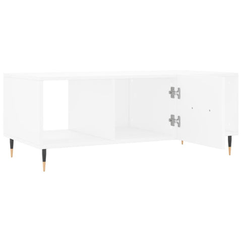vidaXL Coffee Table White 102x50x40 cm Engineered Wood