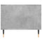 vidaXL Coffee Table Concrete Grey 102x50x40 cm Engineered Wood