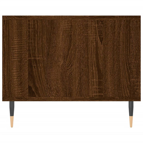 vidaXL Coffee Table Brown Oak 102x50x40 cm Engineered Wood