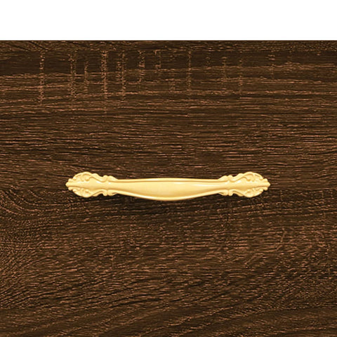 vidaXL Coffee Table Brown Oak 102x50x40 cm Engineered Wood