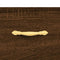 vidaXL Coffee Table Brown Oak 102x50x40 cm Engineered Wood