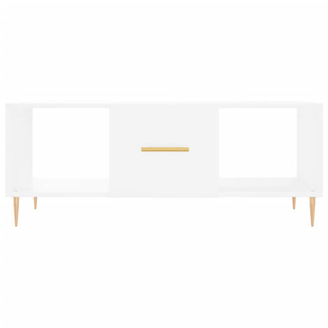 vidaXL Coffee Table White 102x50x40 cm Engineered Wood