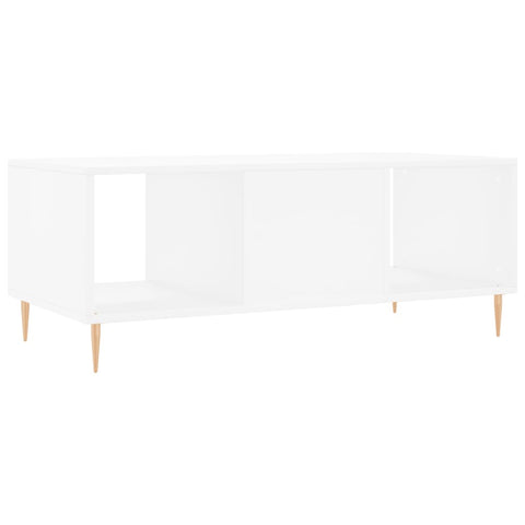 vidaXL Coffee Table White 102x50x40 cm Engineered Wood