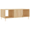vidaXL Coffee Table Sonoma Oak 102x50x40 cm Engineered Wood