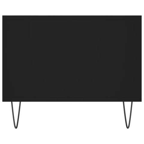 vidaXL Coffee Table Black 102x50x40 cm Engineered Wood