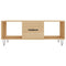 vidaXL Coffee Table Sonoma Oak 102x50x40 cm Engineered Wood