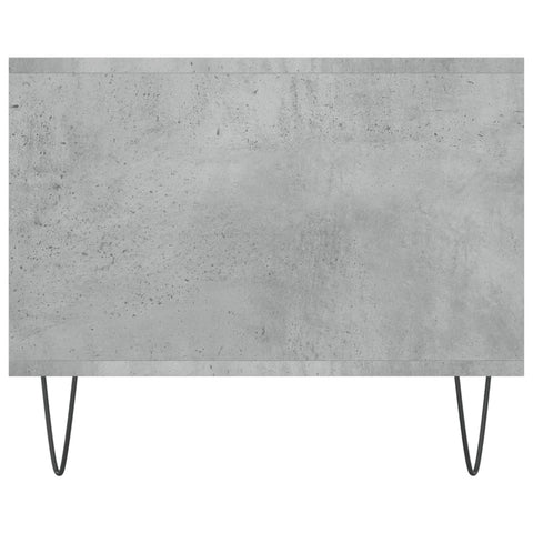 vidaXL Coffee Table Concrete Grey 102x50x40 cm Engineered Wood