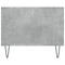 vidaXL Coffee Table Concrete Grey 102x50x40 cm Engineered Wood