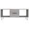 vidaXL Coffee Table Grey Sonoma 102x50x40 cm Engineered Wood