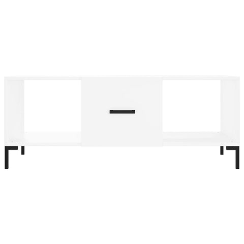 vidaXL Coffee Table White 102x50x40 cm Engineered Wood