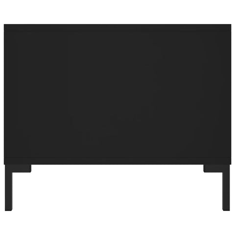 vidaXL Coffee Table Black 102x50x40 cm Engineered Wood
