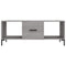 vidaXL Coffee Table Grey Sonoma 102x50x40 cm Engineered Wood