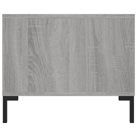 vidaXL Coffee Table Grey Sonoma 102x50x40 cm Engineered Wood