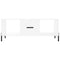 vidaXL Coffee Table White 102x50x40 cm Engineered Wood