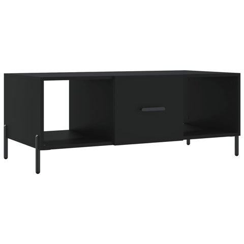 vidaXL Coffee Table Black 102x50x40 cm Engineered Wood