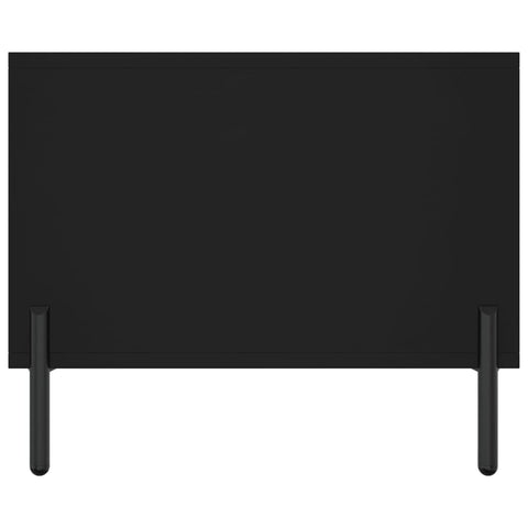 vidaXL Coffee Table Black 102x50x40 cm Engineered Wood
